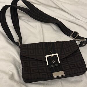 Givenchy Brown and Black Crossbody Bag